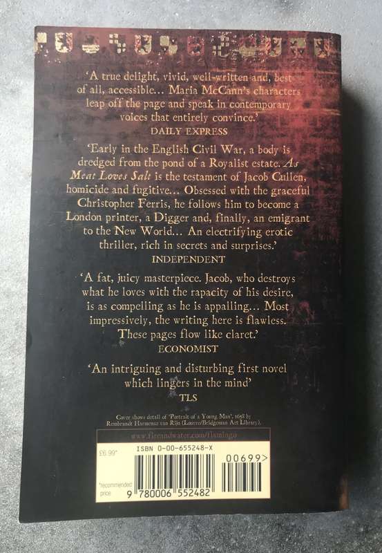 As Meat Loves Salt by Maria McCann [Paperback: Very Good]
