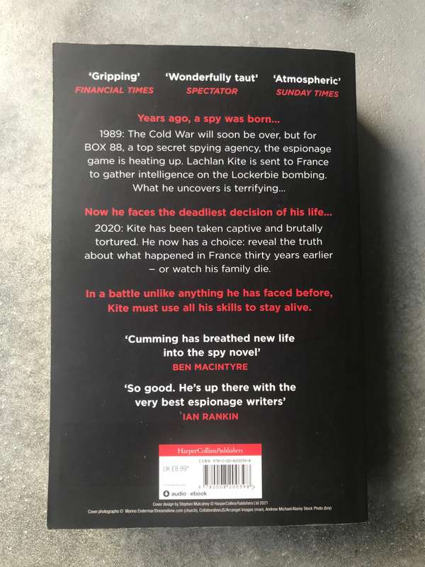 BOX 88 (BOX 88 #1) by Charles Cumming [Paperback: Like New]
