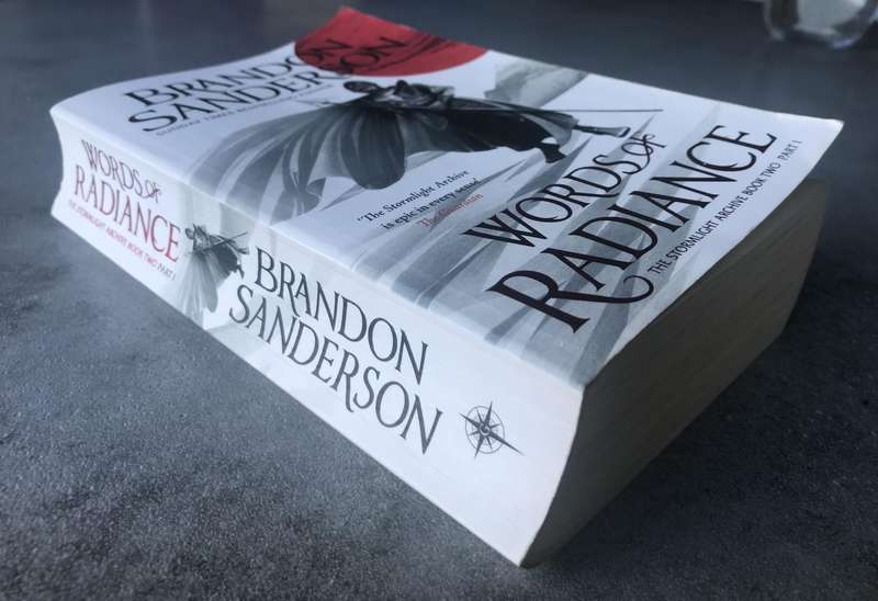 Words of Radiance, Part 1 (Stormlight Archive #2) by Brandon Sanderson [Paperback: Good]