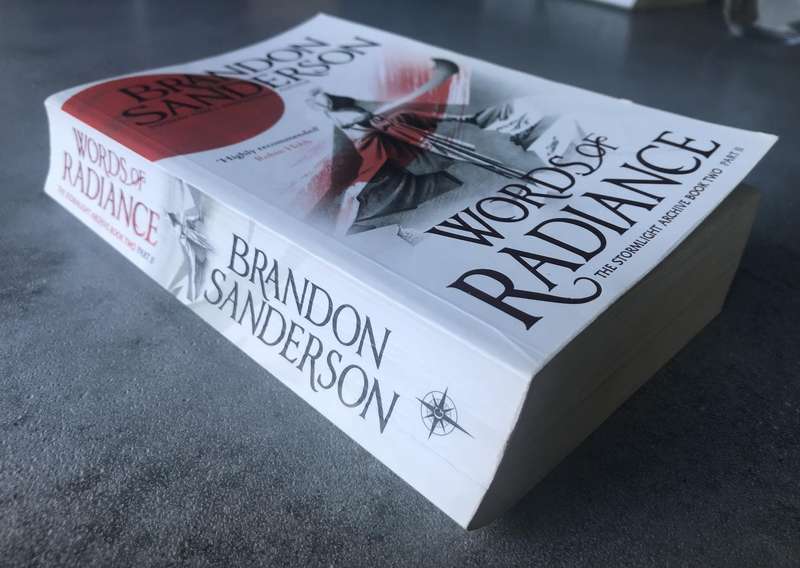 Words of Radiance, Part 2 (Stormlight Archive #2) by Brandon Sanderson [Paperback: Good]