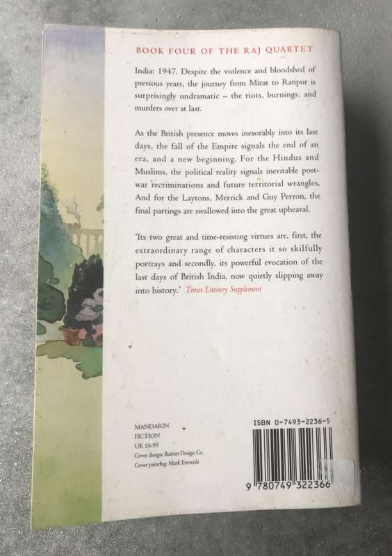 A Division of the Spoils (Raj Quartet #4) by Paul Scott [Paperback: Good]
