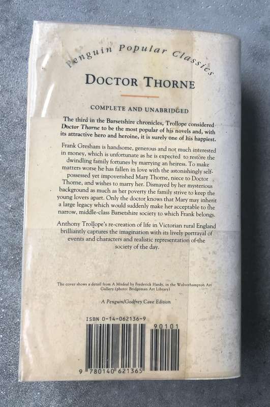 Doctor Thorne (Chronicles of Barsetshire #3) by Anthony Trollope [Paperback: Good]