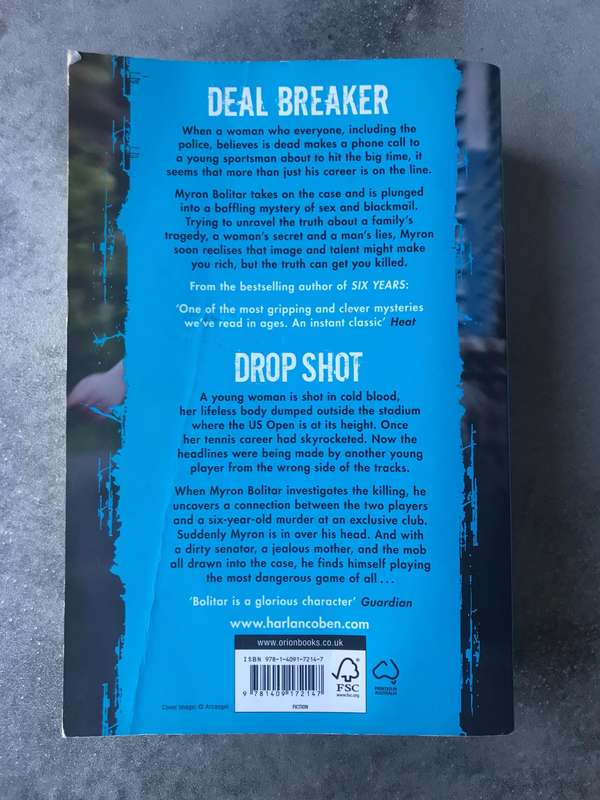 Deal Breaker / Drop Shot (Myron Bolitar #1-2) by Harlan Coben [Large Paperback: Good]