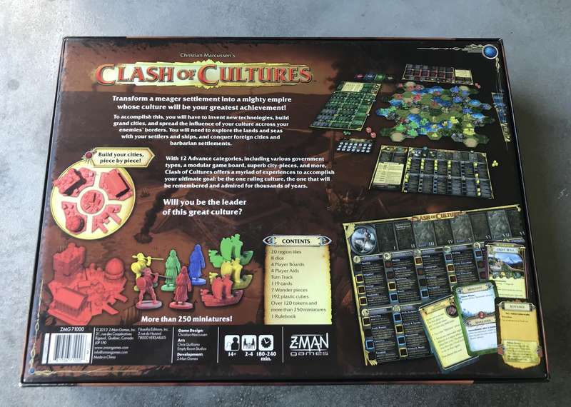 Clash of Cultures (2012) [Boardgame]