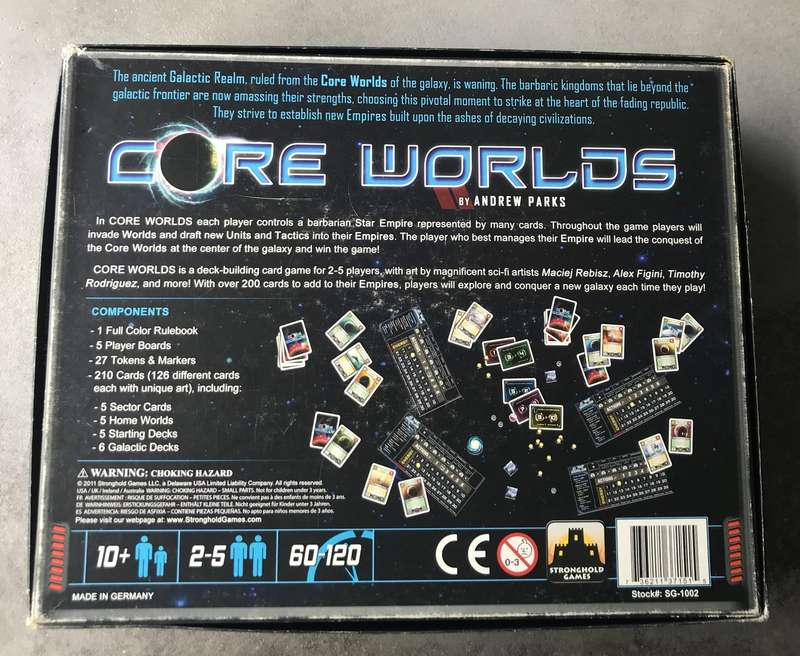 Core Worlds + Galactic Orders Expansion [Boardgame]