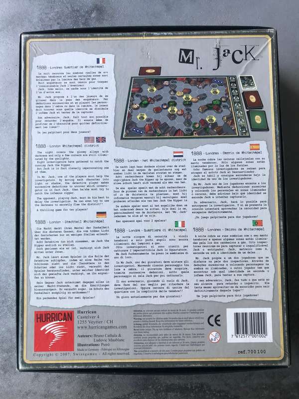 Mr. Jack [Boardgame]