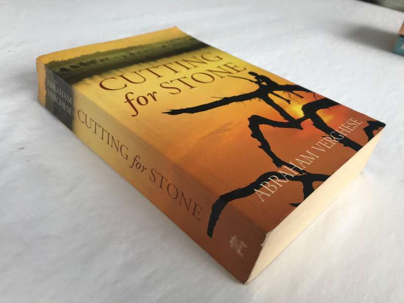 Cutting for Stone by Abraham Verghese [Large Paperback: Good]
