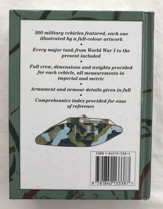 Armoured Fighting Vehicles by Philip Trewhitt [Hardcover: Excellent]