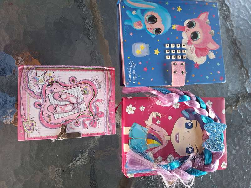 Girls Diary Collection (3 x diaries)