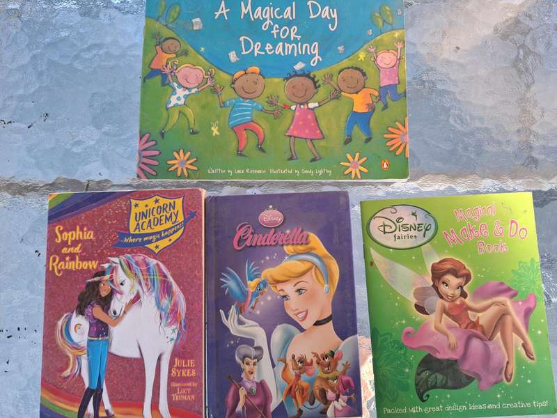 4 X English kids book combo