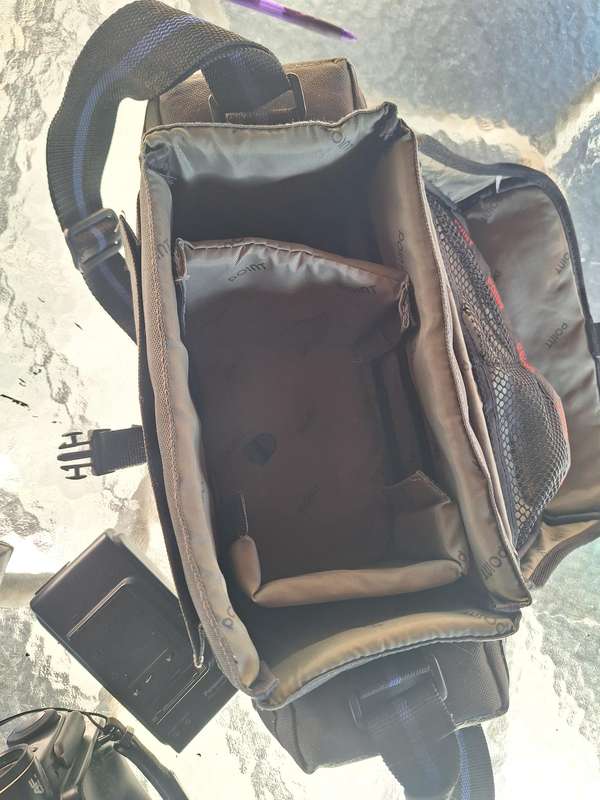 Panasonic Video Camara + bag and battery charger