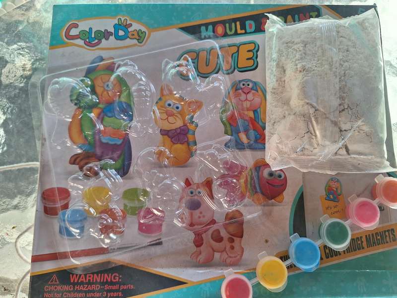 Mold and paint Craft set.