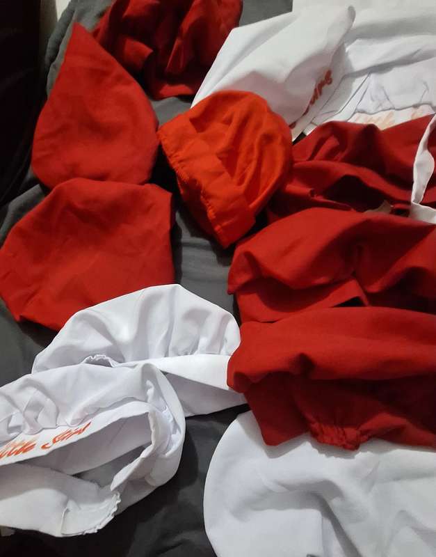 Bulk lot of Chef clothing