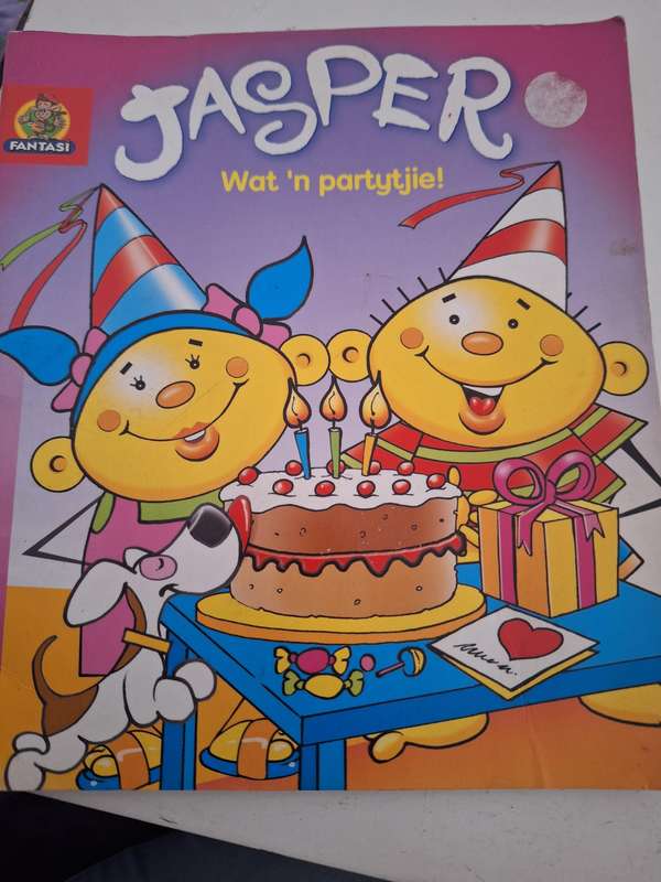 Jasper. Wat n Partytjie book