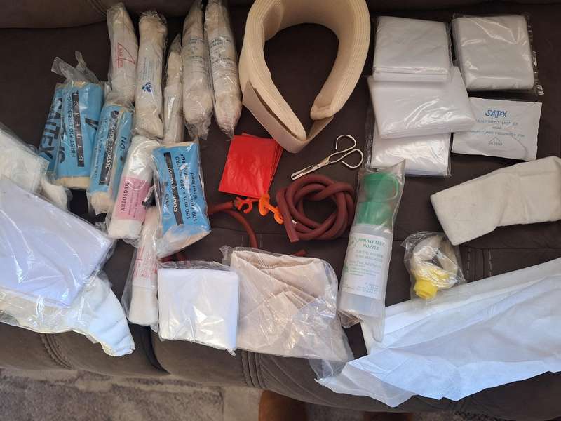 Lot of medical First Aid Supplies