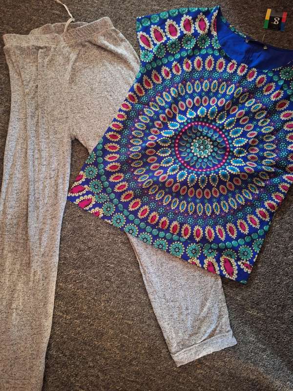Ladies top and pants Combo Size: Small