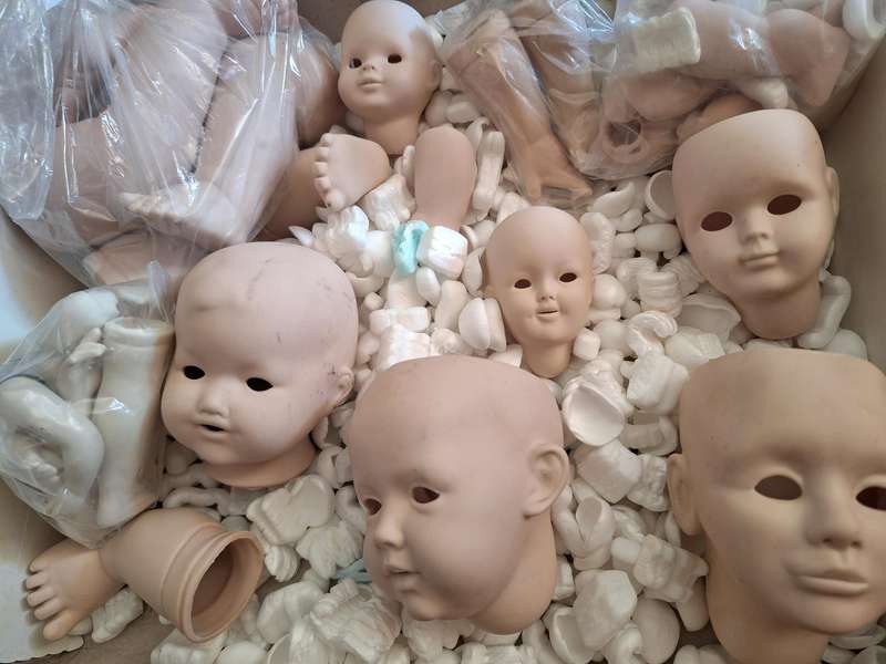 JDK Original Doll Moulds - Bid on Lot
