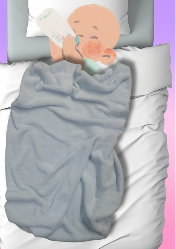 Fleese baby blanket