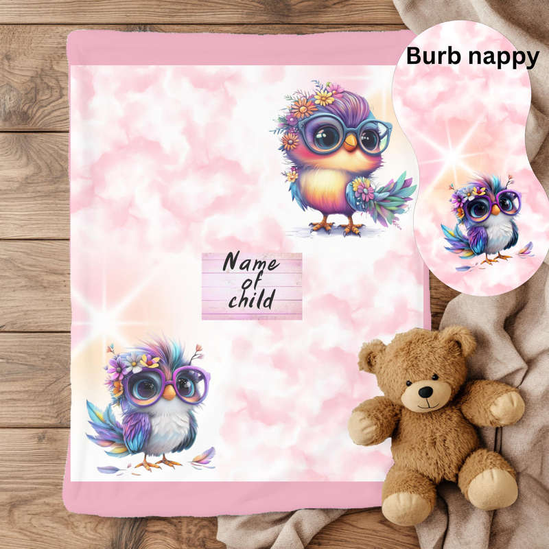 Baby girl nursery set