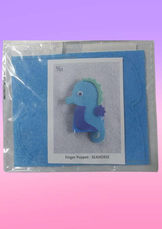 DIY - Finger puppet sea horse