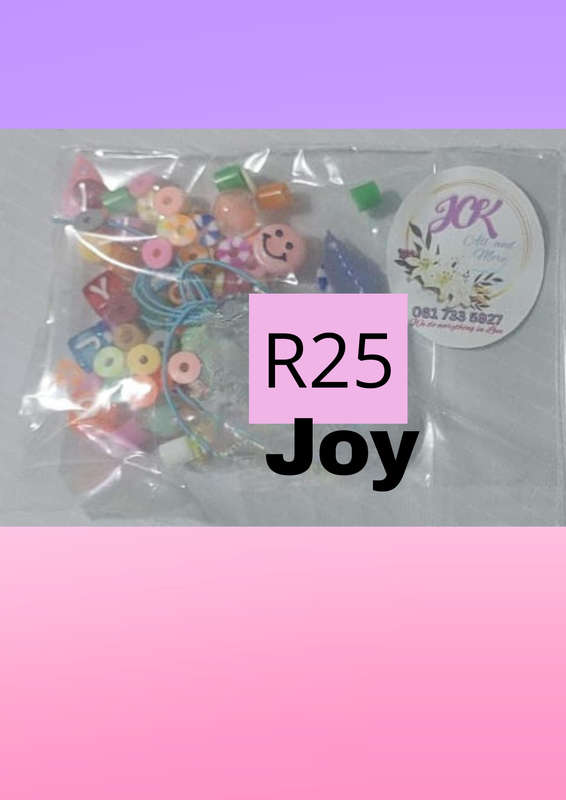 DIY Beads set for bracelet and neckless - kids