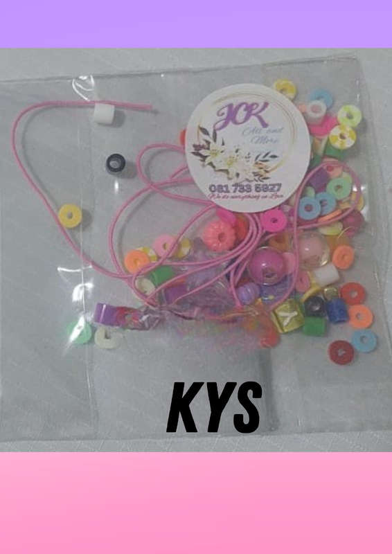 DIY Beads set for bracelet and neckless - kids
