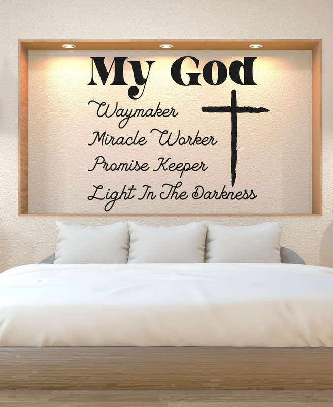 Christian wall stickers 50 cm in width