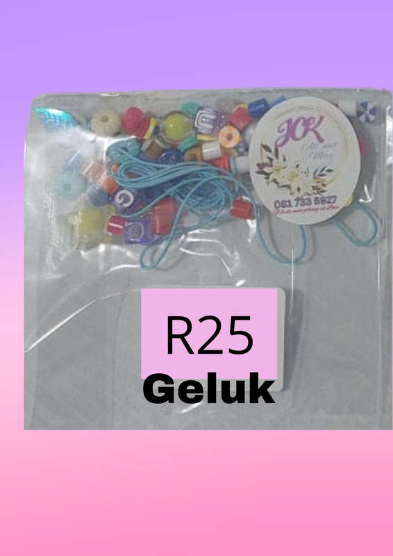 DIY Beads set for bracelet and neckless - kids