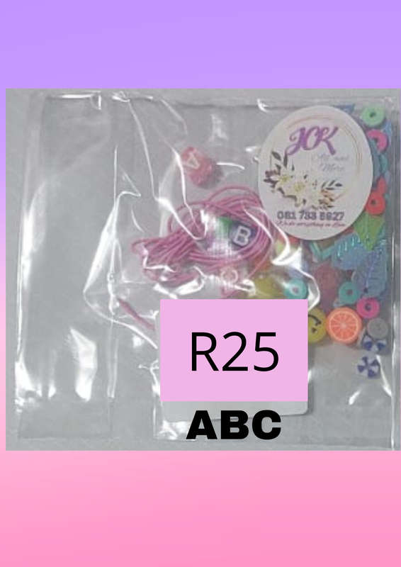 DIY Beads set for bracelet and neckless - kids