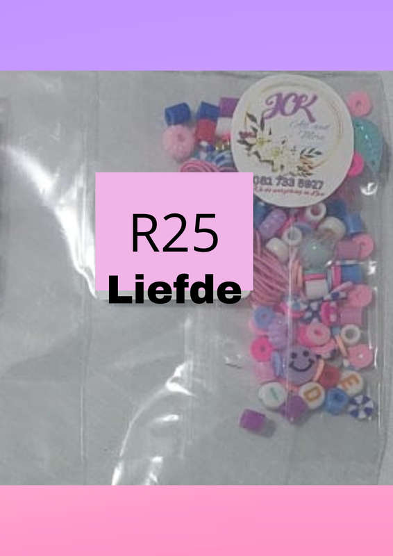 DIY Beads set for bracelet and neckless - kids