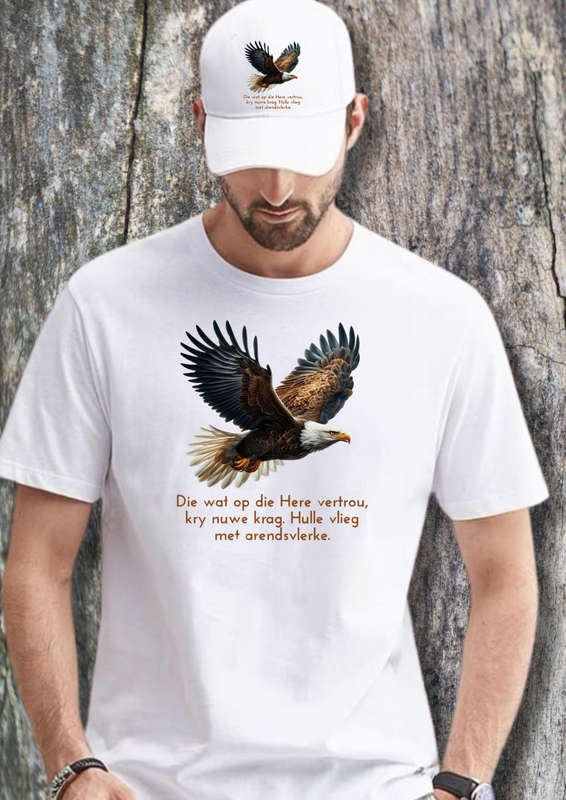 T-shirt men and cap