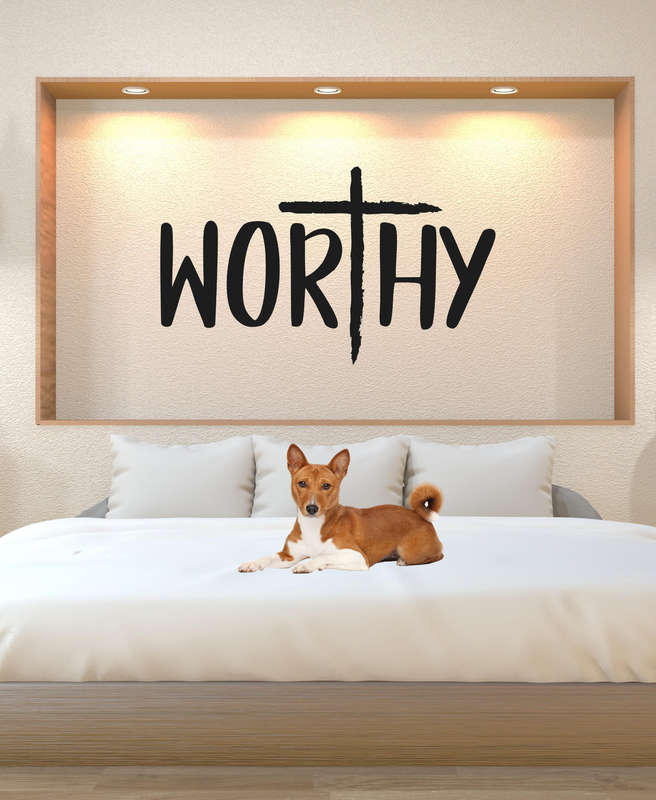 Christian wall stickers 50cm width