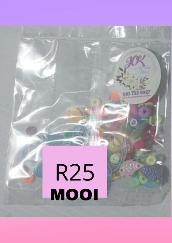 DIY Beads set for bracelet and neckless - kids