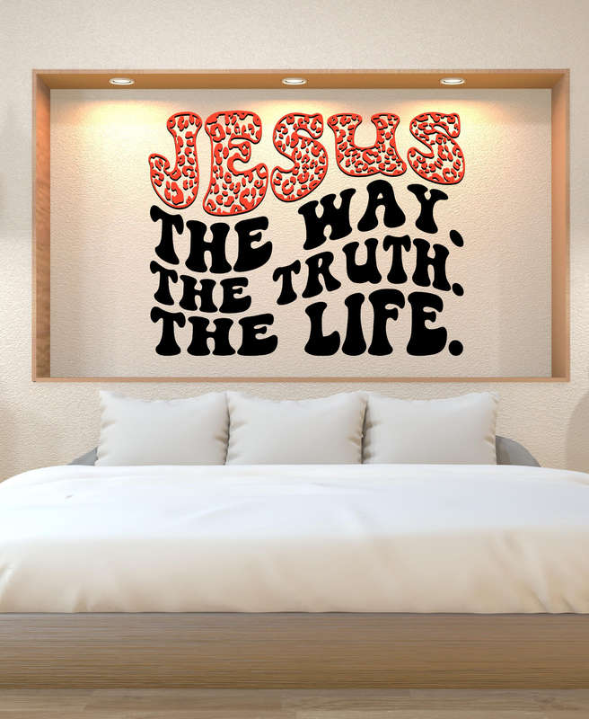 Christian wall stickers 50cm width