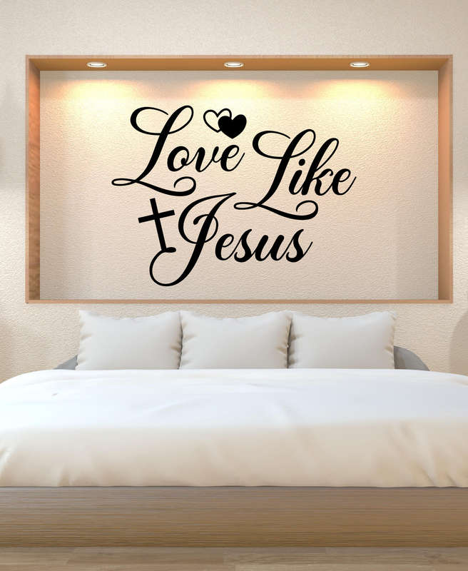 Christian wall stickers 50cm width