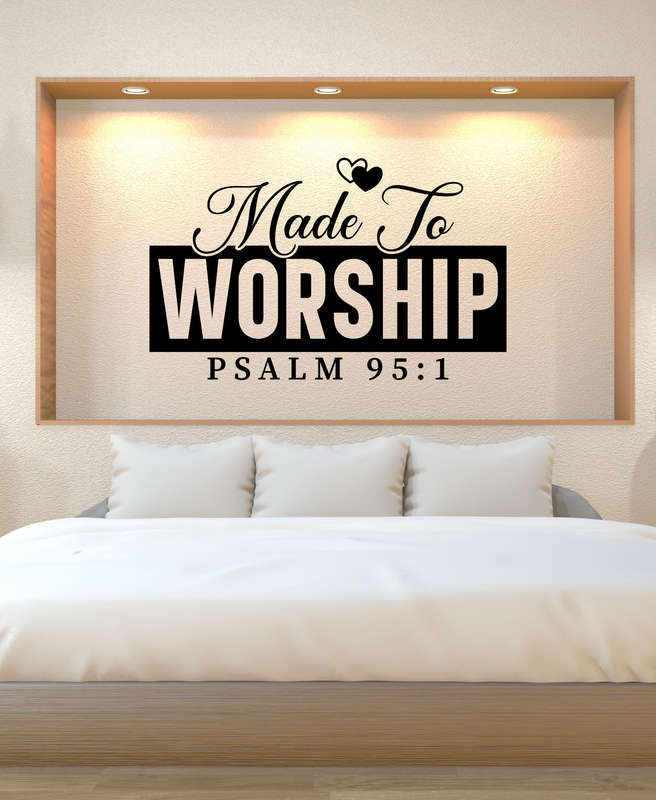 Christian wall stickers 50cm width