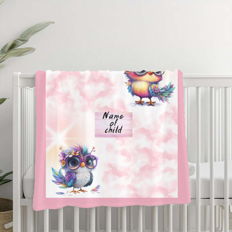 Baby girl nursery set