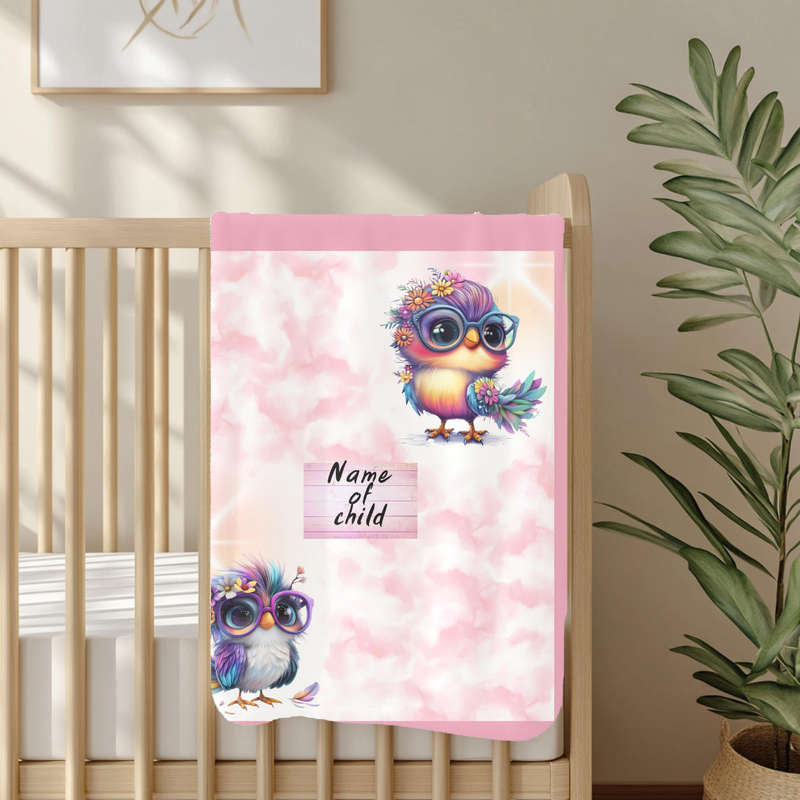 Baby girl nursery set