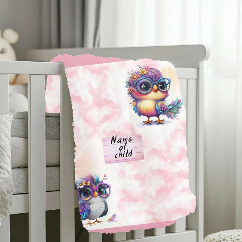 Baby girl nursery set
