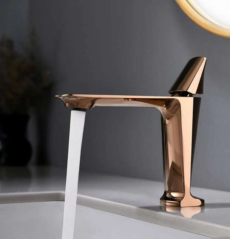 Luxurious Rose Gold Basin Facuet Tap