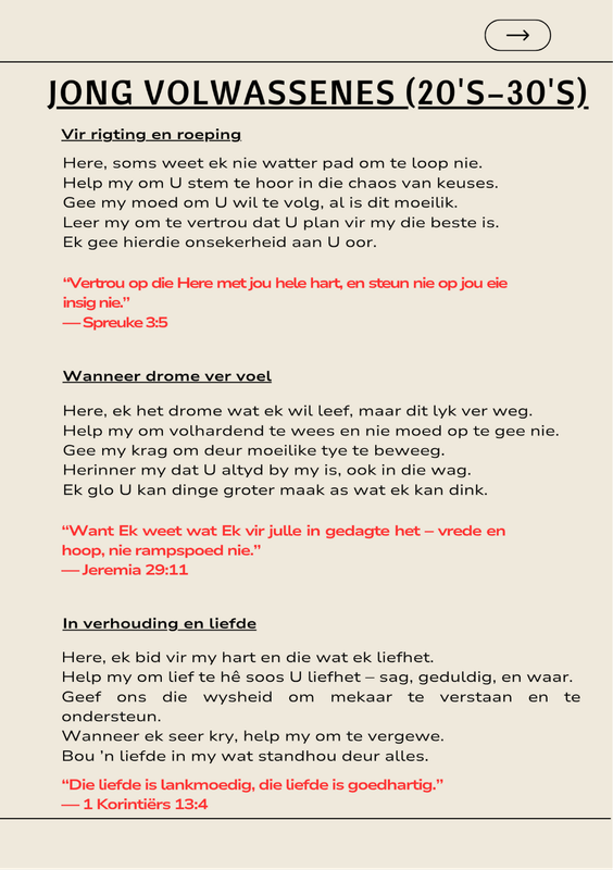 Hier is ek - Here (Gebedsboekie)