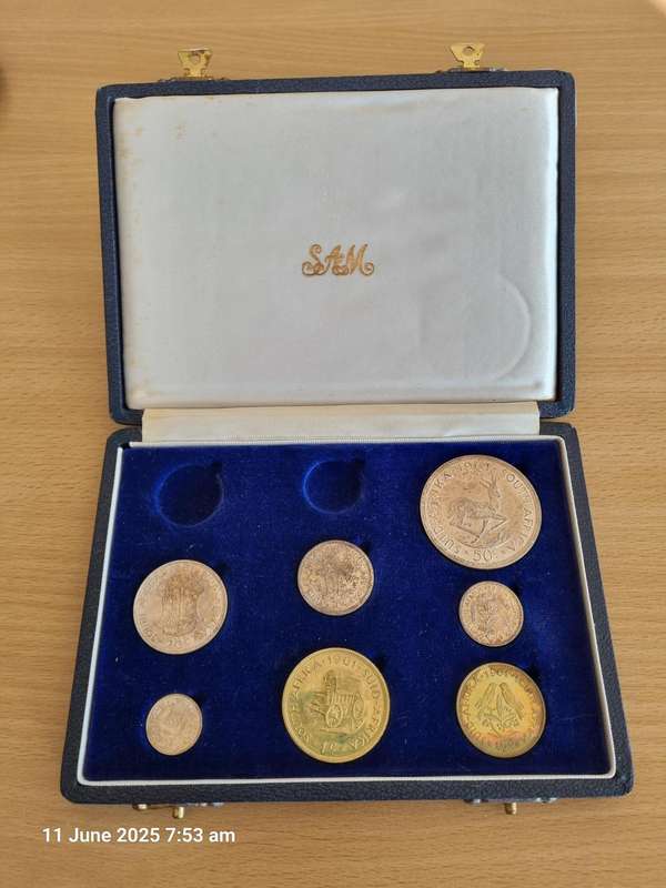 ****1961 SHORT PROOF SET IN LONG PROOF SA MINT BOX****