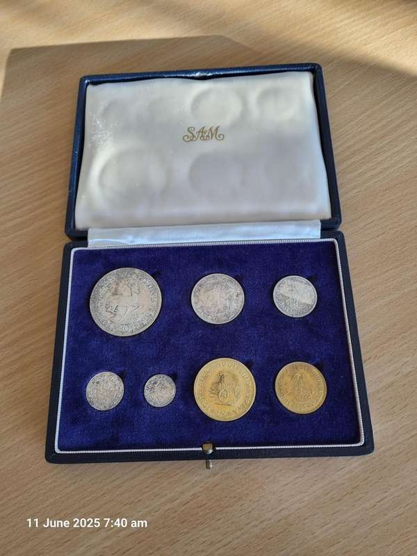 ****1961 SHORT PROOF SET IN SA MINT BOX****