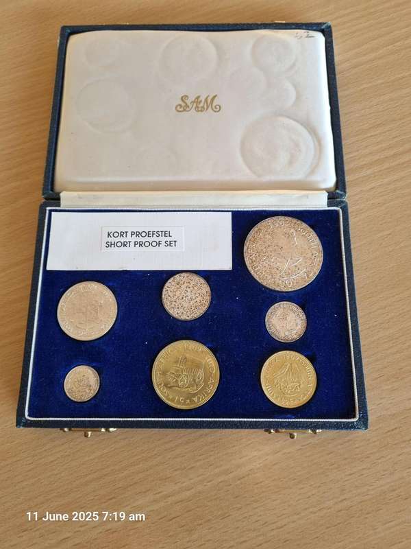 ****1962 SHORT PROOF SET IN LONG PROOF SA MINT BOX****
