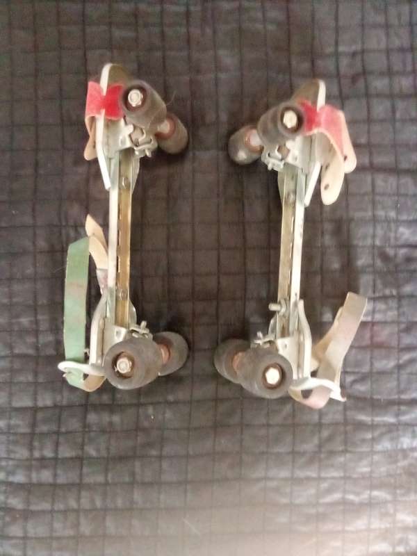 Antique Flyer Roller Skates
