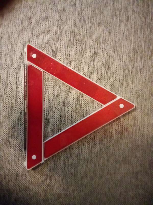 Warning triangle