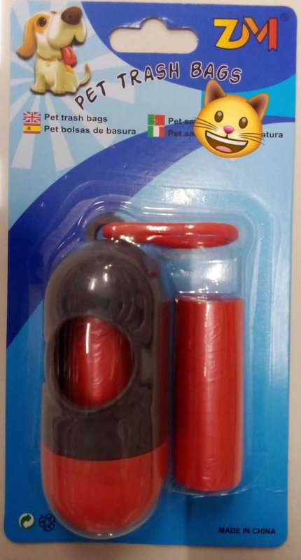 Pet trash bags