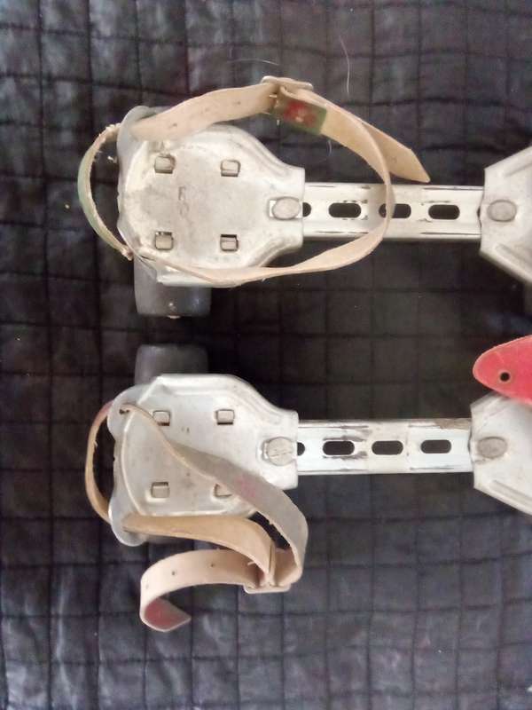Antique Flyer Roller Skates