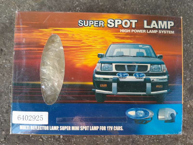 Vehicle spot lamps