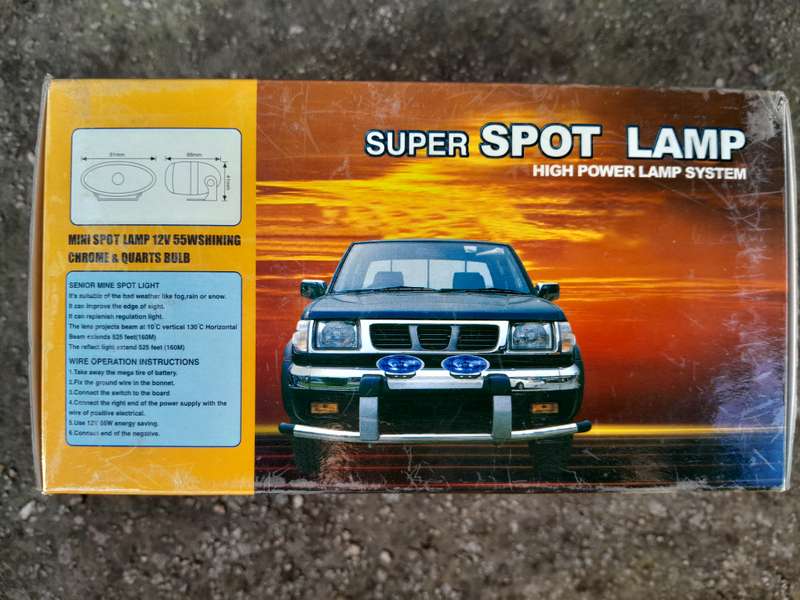 Vehicle spot lamps